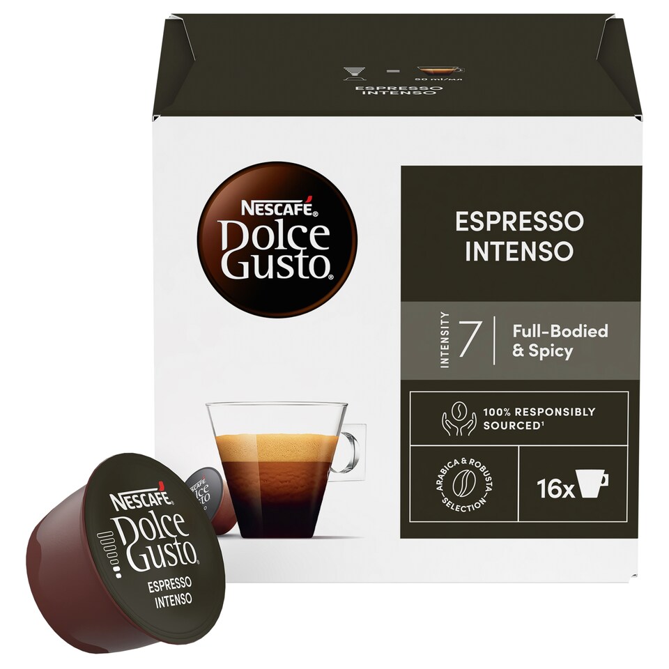 NESCAFÉ Dolce Gusto Espresso Intenso - káva v kapsulách - 16 kapsúl v balení