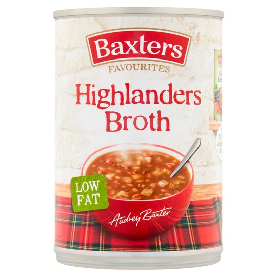 Baxters Favourite Highlander Broth Soup 400G Tesco Groceries
