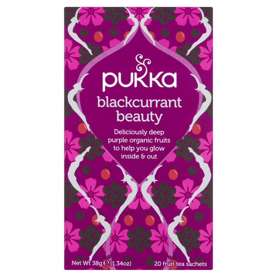 Pukka Herbs Blackcurrant Beauty Tea Bags 20S 38G