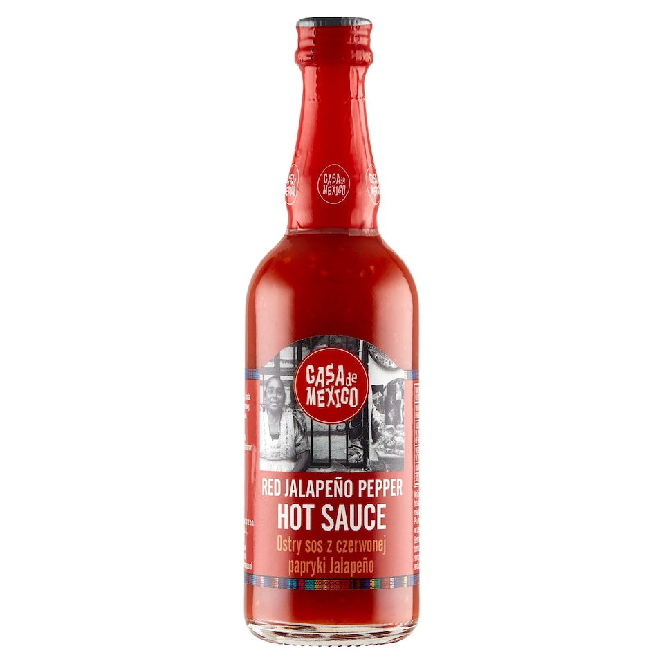 Casa Del Sur - Red Jalapeno Hot Pepper Sauce 100g