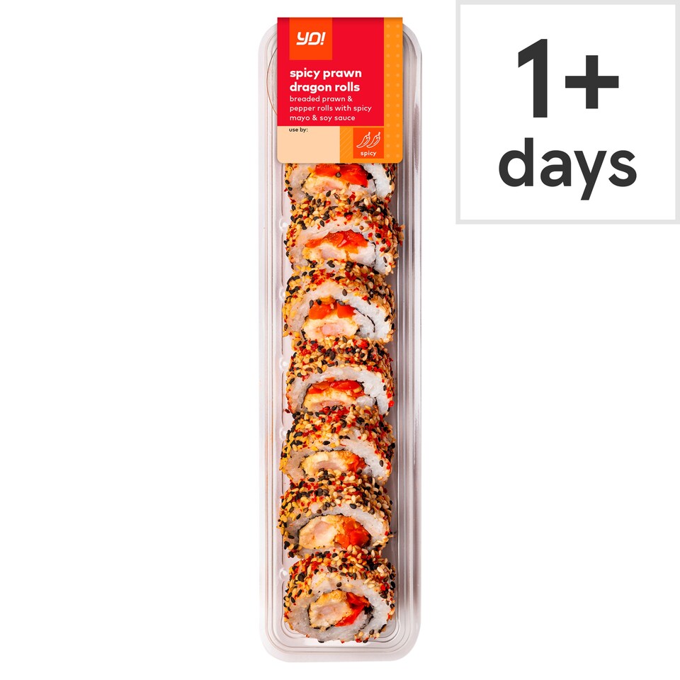 YO! Spicy Prawn Dragon Rolls 203g