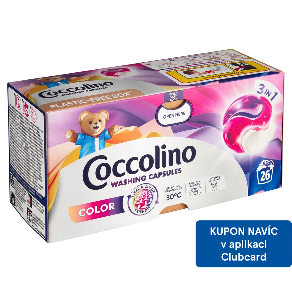 image 1 of Coccolino Color Washing Capsules 26 Washes 449.8g