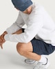 image 2 of F&F Drawstring Inject Tech Shorts in Navy