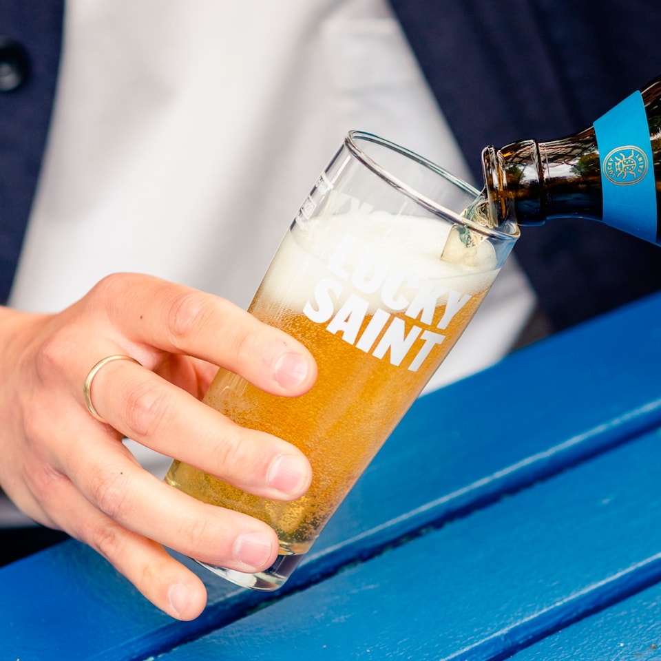 image 1 of Lucky Saint Unfiltered Lager 330Ml