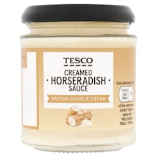 Tesco Creamed Horseradish 180G