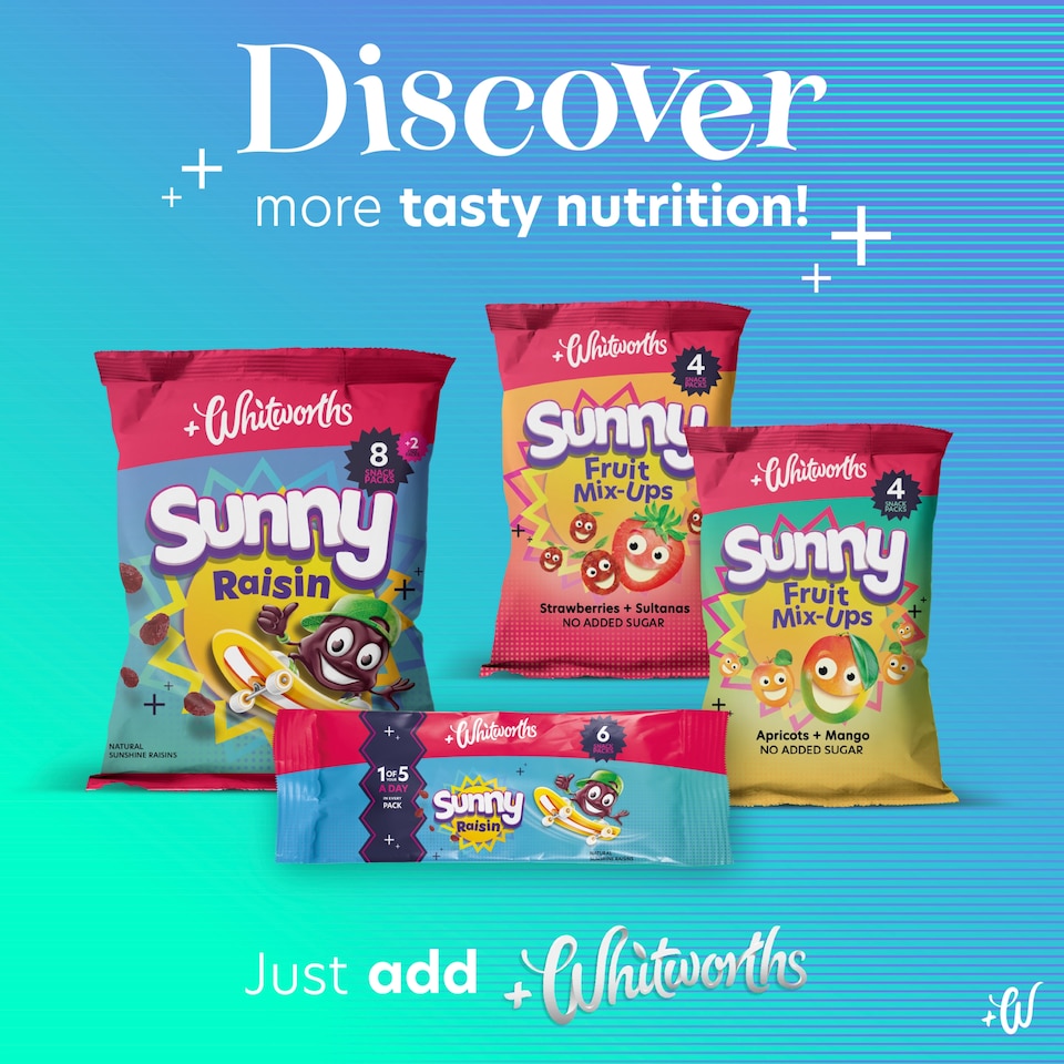 image 1 of Whitworths Sunny Raisins 6X30G