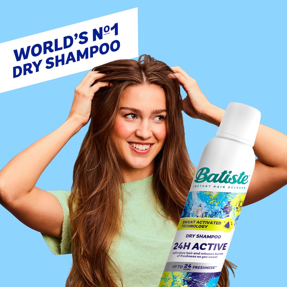 image 1 of Batiste 24H Active Dry Shampoo 200ml