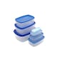 image 1 of Tesco Blue Foodsavers Food Storage 7 Pack