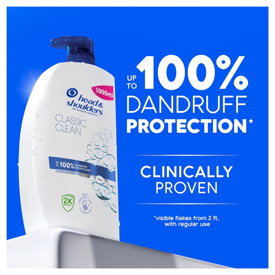 image 1 of Head & Shoulders Classic Clean Shampoo 1L