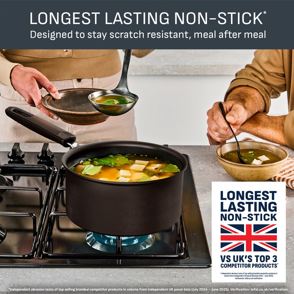 image 1 of Tefal Titanium Excellence Saucepan 20cm