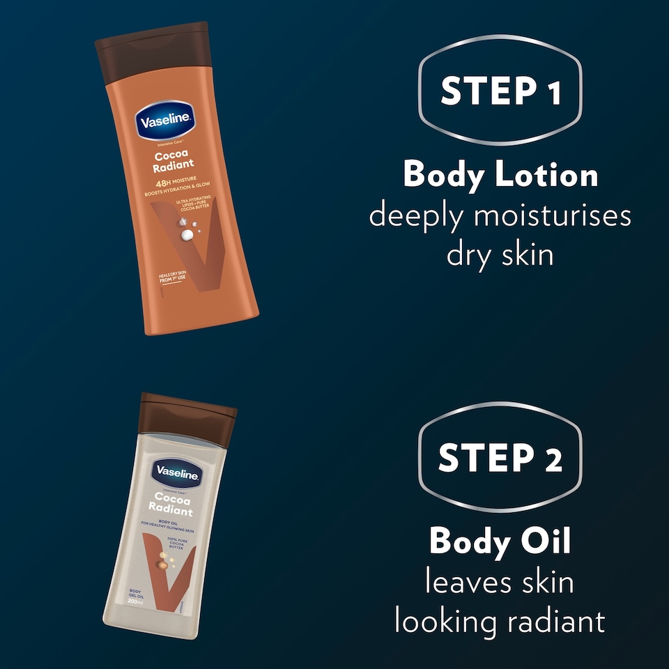 image 1 of Vaseline Cocoa Body Oil Gel 190ml