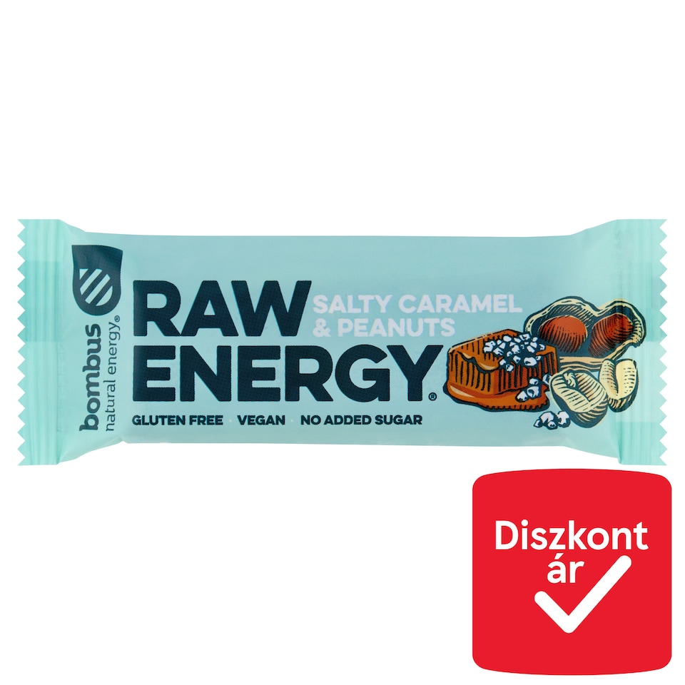 Bombus Raw Energy gyümölcs szelet 50 g