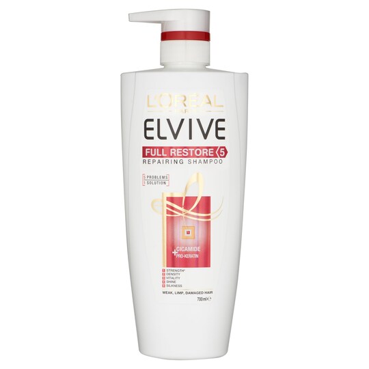 L'Oreal Elvive Full Restore S/Poo 700ml Tesco Groceries