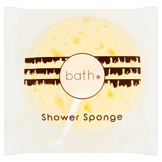 Bath Essentials Shower Sponge Tesco Groceries