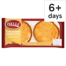 Bells Macaroni Cheese Pies 2 Pack 350g