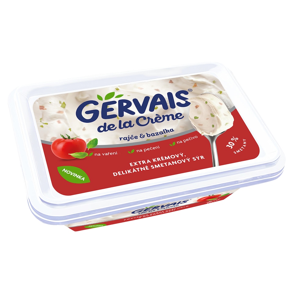 Gervais De la Crème Tomato & Basil 180g