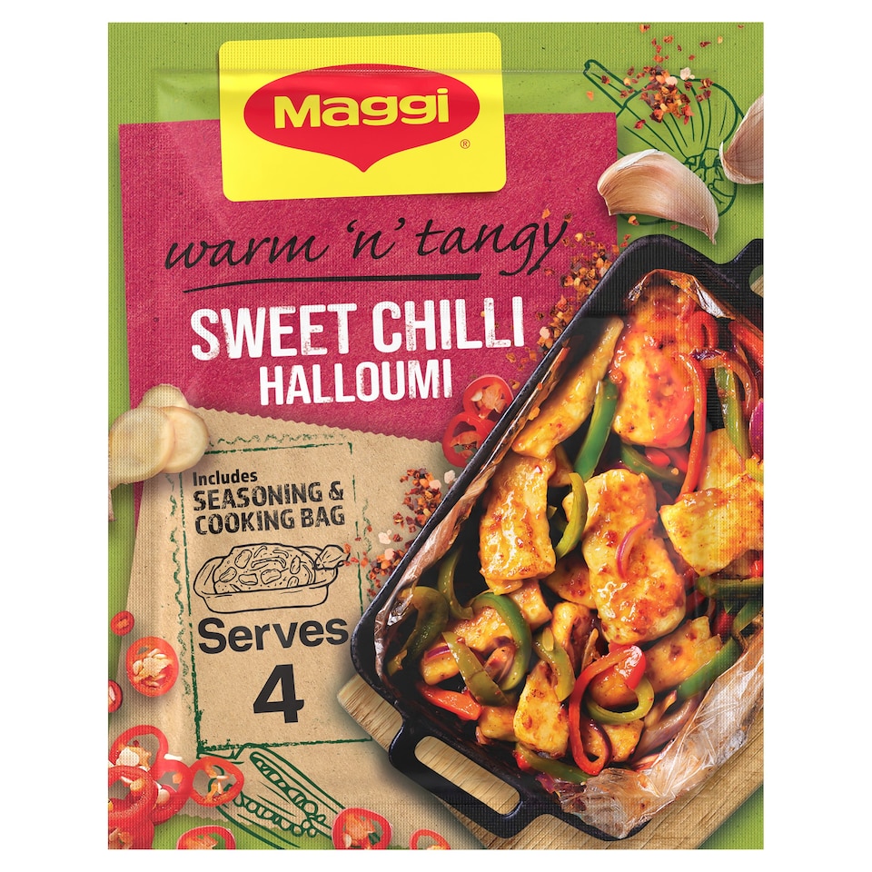 image 1 of Maggi Juicy Sweet Chilli Halloumi 41G