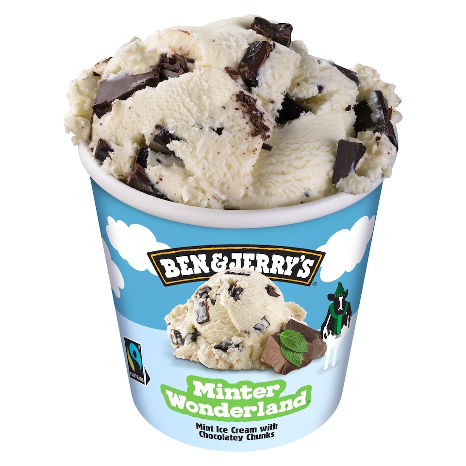 image 1 of Ben & Jerry's Minter Wonderland Mint Ice Cream 465Ml