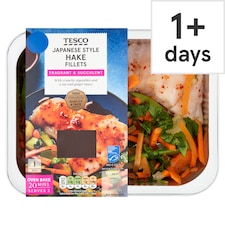 Tesco 2 Japanese Style Hake Fillets 340g