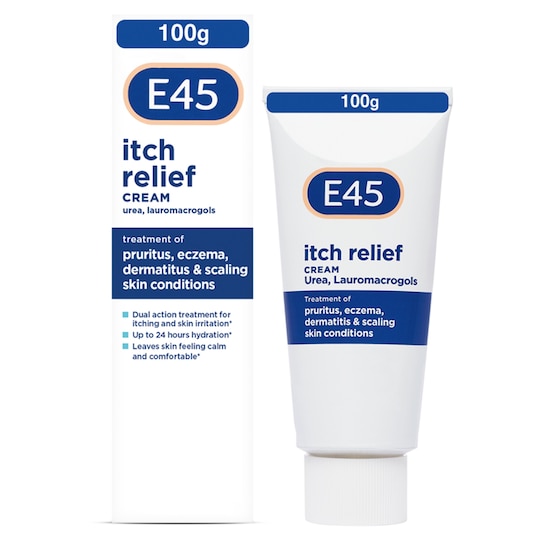 E45 Itch Relief Cream 100G Tesco Groceries