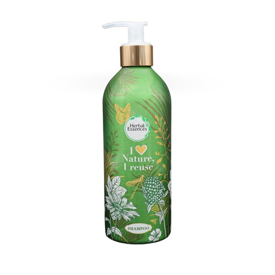 Herbal Essences Argan Oil Shampoo Reusable Bottle 430Ml Tesco Groceries