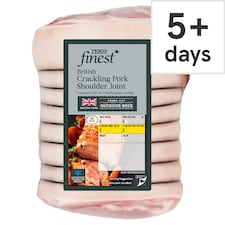 Tesco Finest British Crackling Pork Shoulder Joint