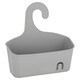 image 1 of Tesco Hook-On Shower Caddy Grey