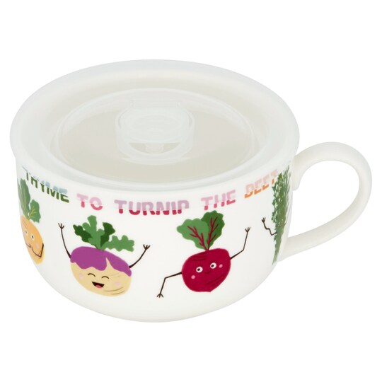 Tesco Vegetable Punnet Soup Mug Groceries Tesco Vegetable Punnet Soup Mug