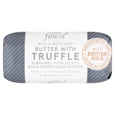 Tesco Finest Butter with Truffle Flavoured Olive Oil, Black Pepper, Garlic & Onion 90g