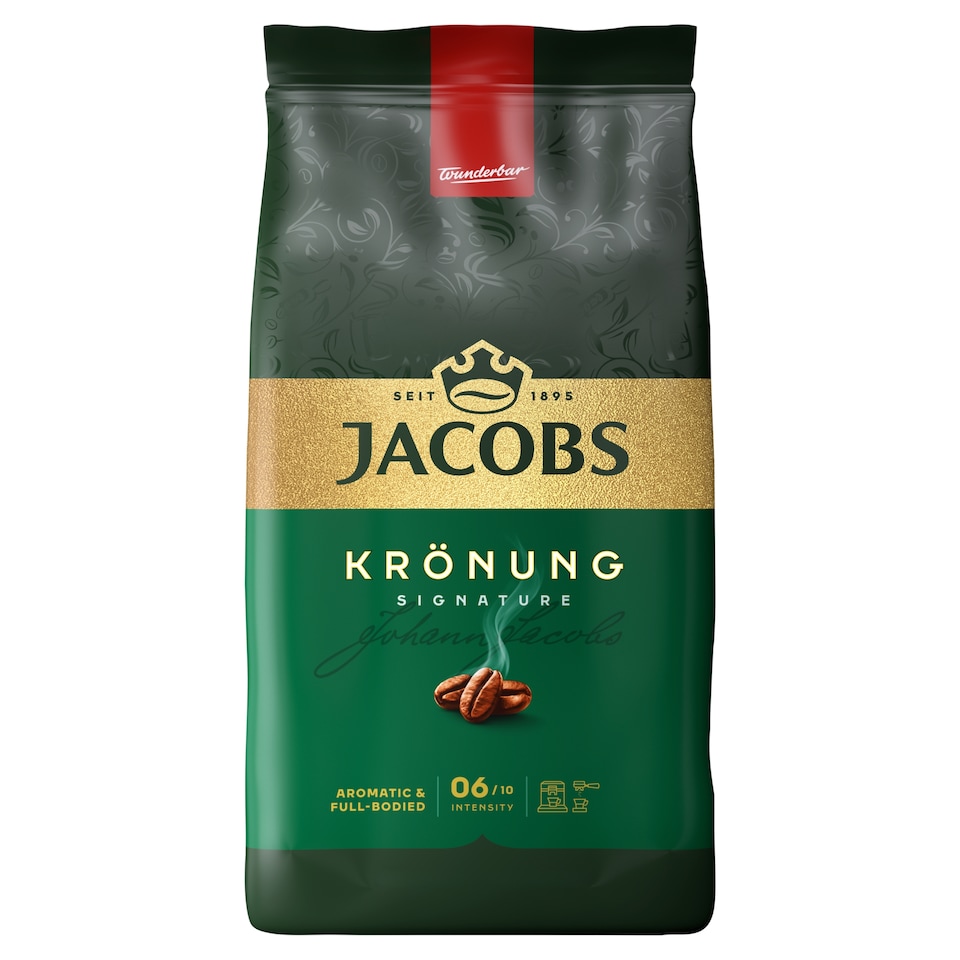 Jacobs Krönung Káva pražená zrnková 1000g
