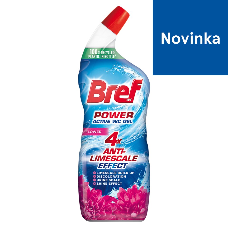 Bref Power Active Gel Flower Toilet Cleaner 750 ml