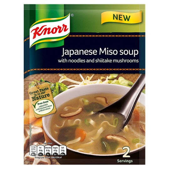 Knorr Japanese Miso Soup 44G Tesco Groceries