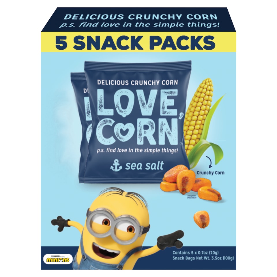 image 1 of LOVE CORN Sea Salt Multipack 20g x 5