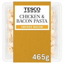 Tesco Chicken & Bacon Pasta Salad 465G