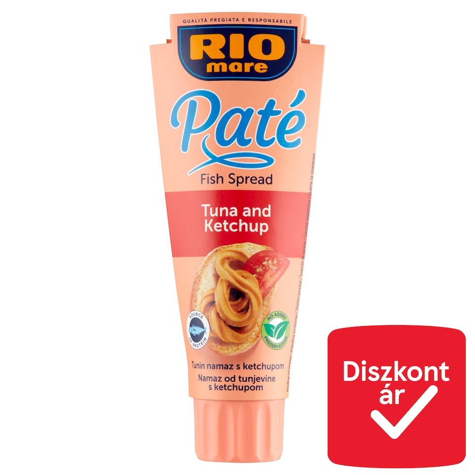 Rio Mare Paté tonhalpástétom ketchuppal 100 g