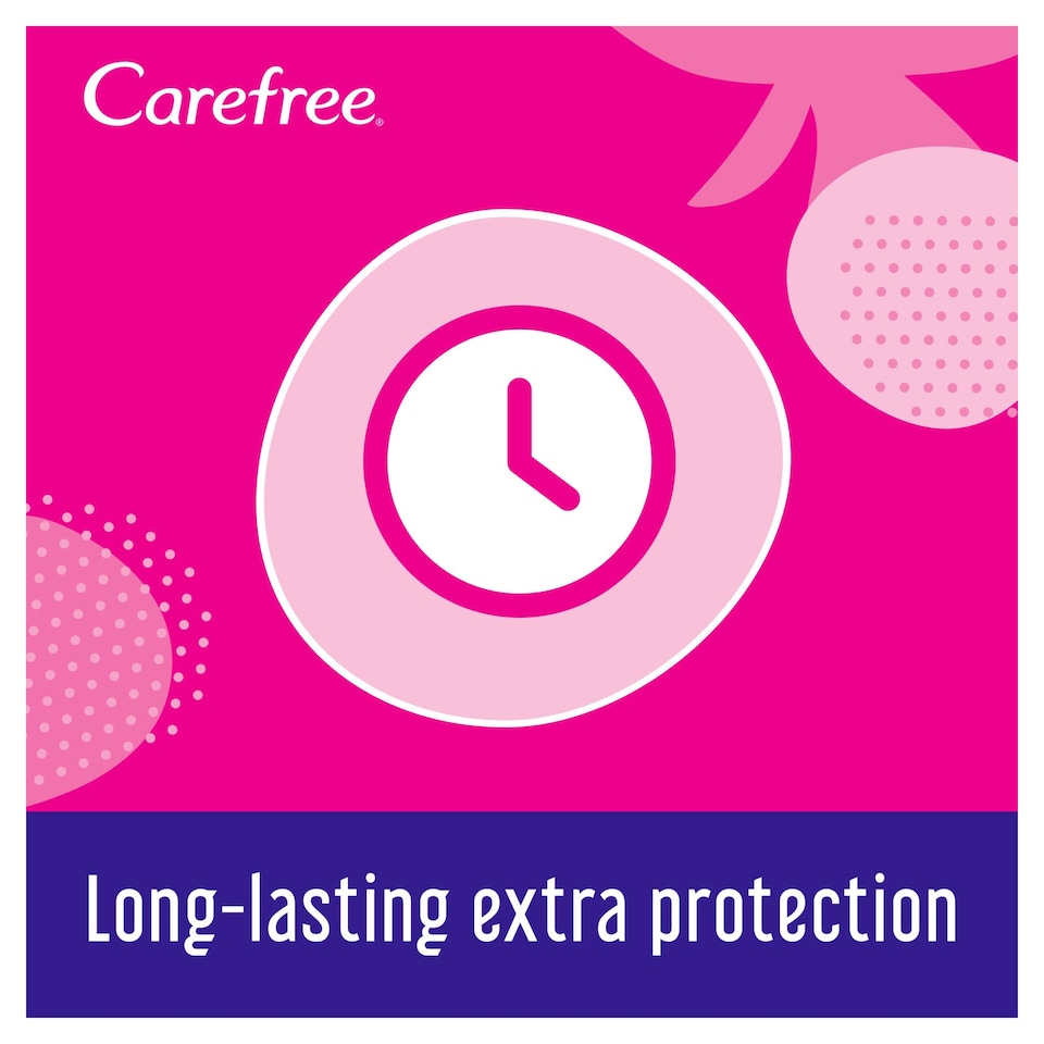image 1 of Carefree Pantyliners Long Plus 24'S