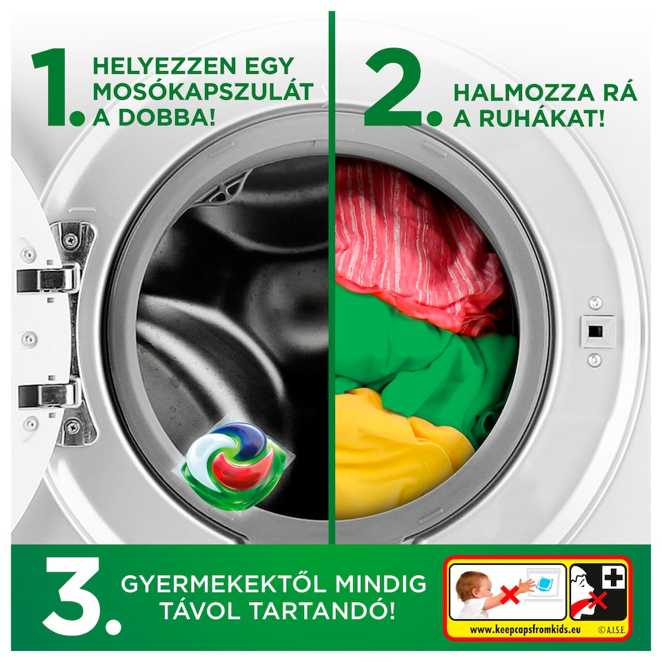 image 1 of Ariel Allin1 PODS +Touch of Lenor Spring Awakening, 26 Washes