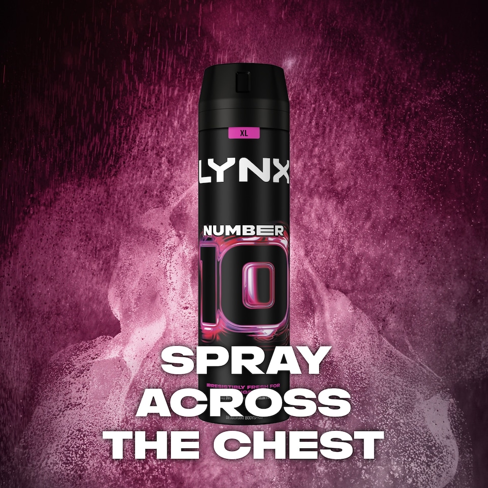 image 1 of Lynx Men Number 10 48h Deodorant Bodyspray Aerosol 250ml