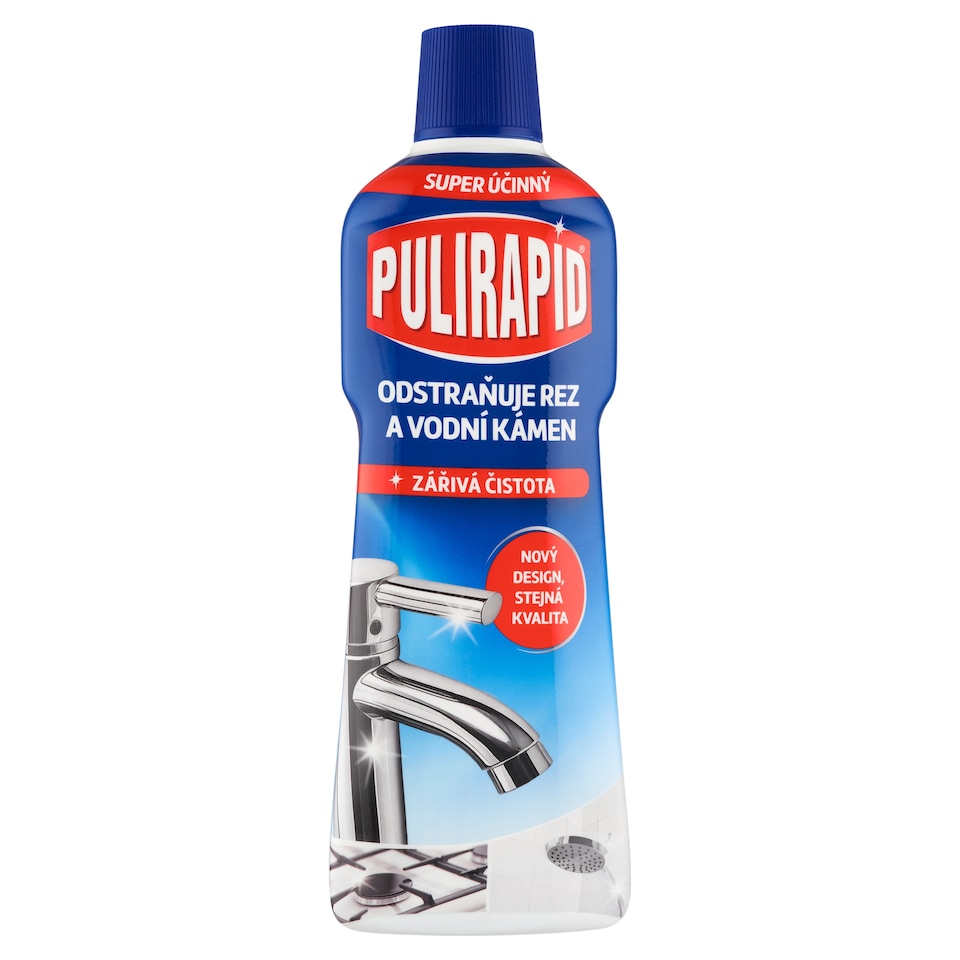 Obrázek 1 pro produkt Pulirapid Tekutý čistič na vodní kámen 750ml