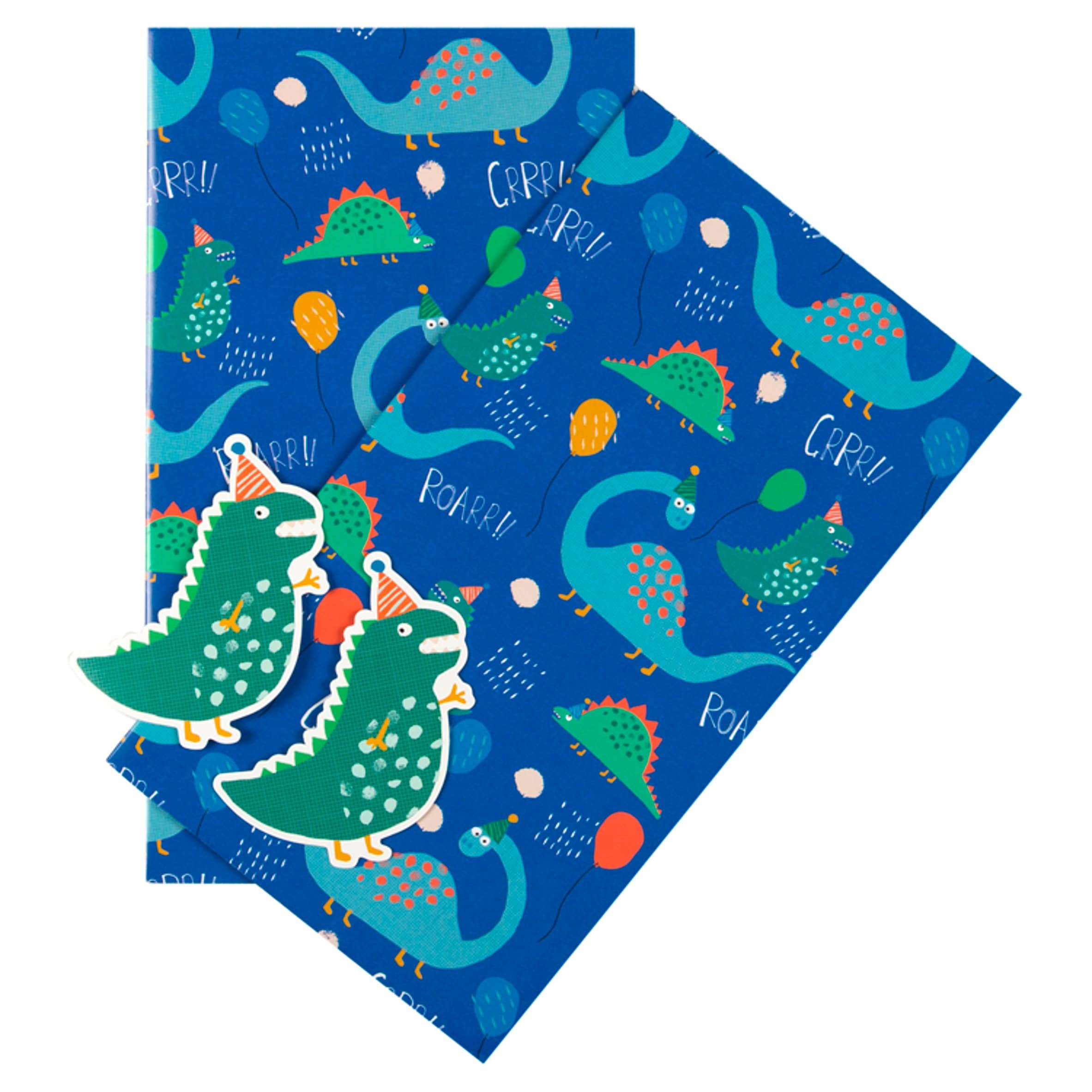 Tesco Gift Wrap 2 Sheets /& 2 Tags