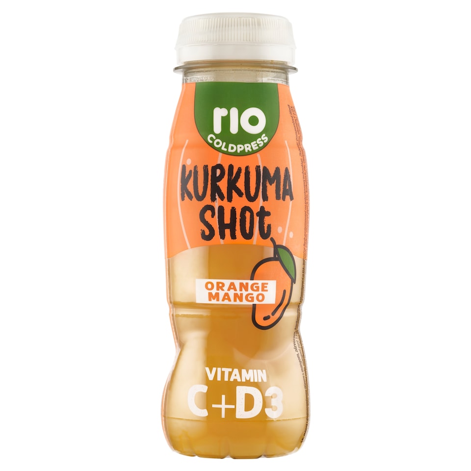 image 1 of RIO Drink with Orange Juice, Mango, Ginger, Turmeric, Vitamin C and D3 added 180 ml