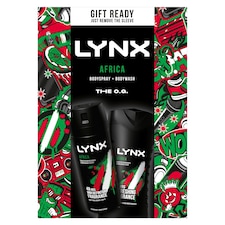 Lynx Africa Bodyspray & Bodywash Gift Set