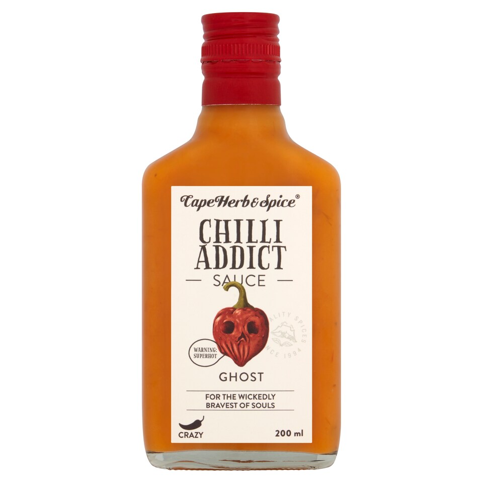Cape Herb & Spice Chilli Addict Sauce Ghost 200ml