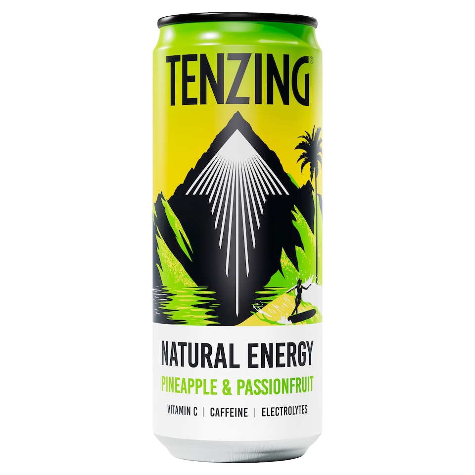 Tenzing Natural Energy Pineapple & Passion Fruit 330Ml