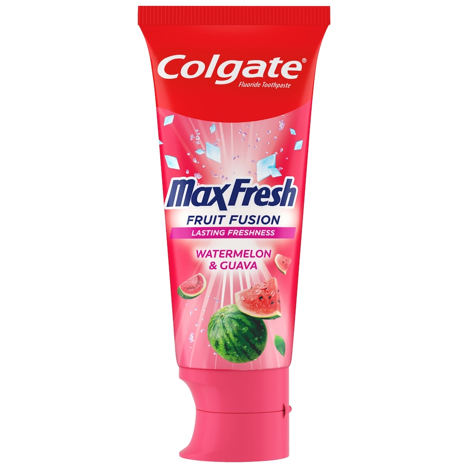 image 1 of Colgate Max Fresh Fruit Fusion Watermelon & Guava Toothpaste