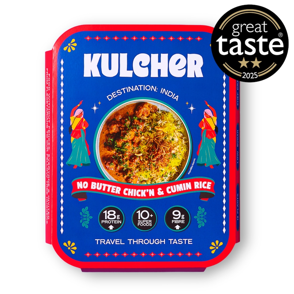 image 1 of Kulcher Kitchen No-Butter Chick’n with Cumin Rice 360g