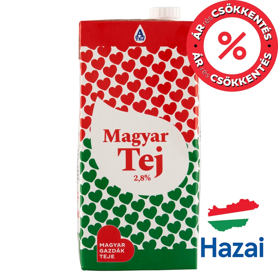 image 1 of Magyar Tej UHT Milk 2,8% 1 l