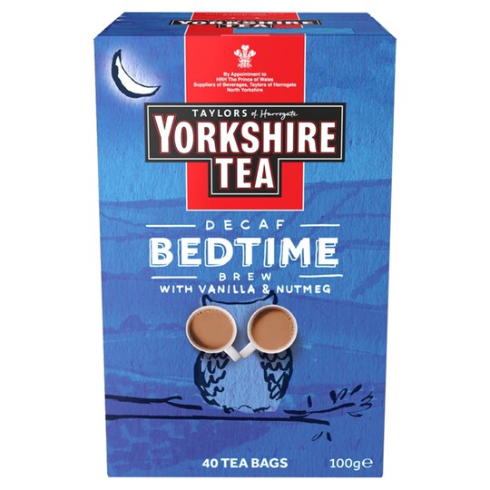 Yorkshire Tea Bedtime Brew 40 Pack 100G Tesco Groceries