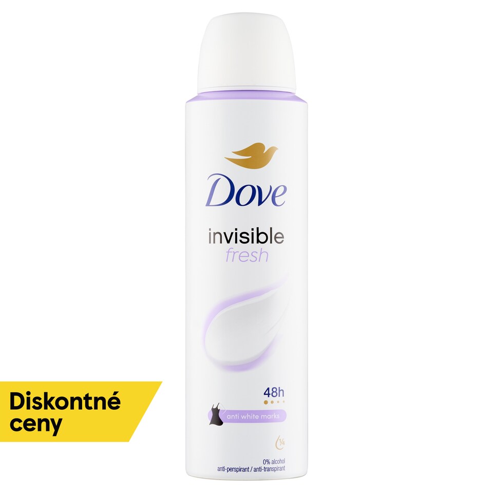image 1 of Dove Invisible Fresh Antiperspirant Spray 150 ml