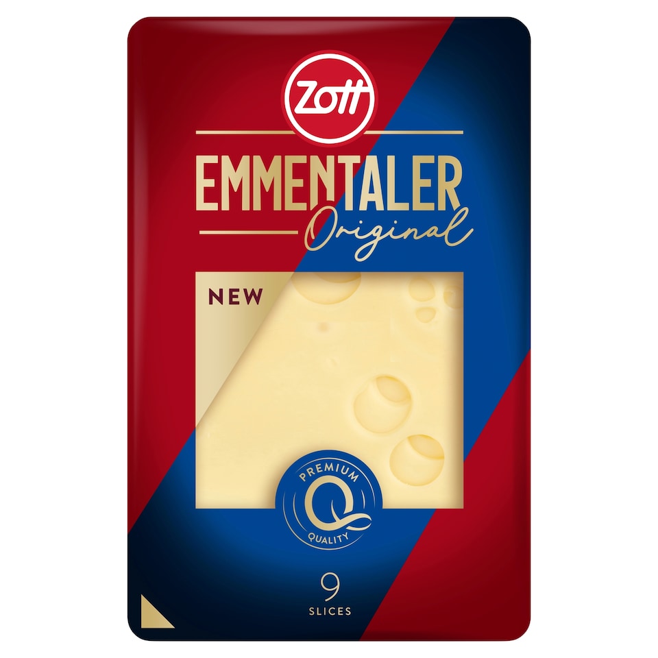 Zott Emmentaler plátky 120g